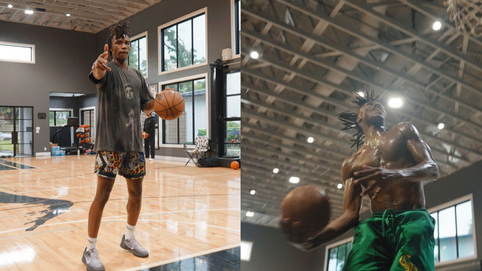 Ja'Kobe Walter NBA Pre-Draft Shooting 2024